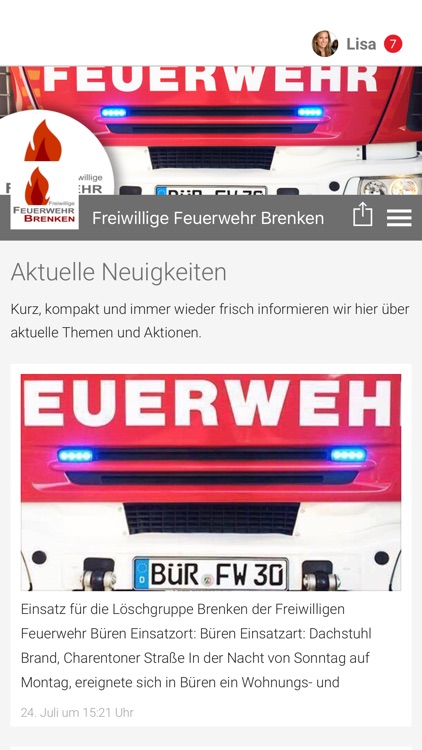 Freiwillige Feuerwehr Brenken