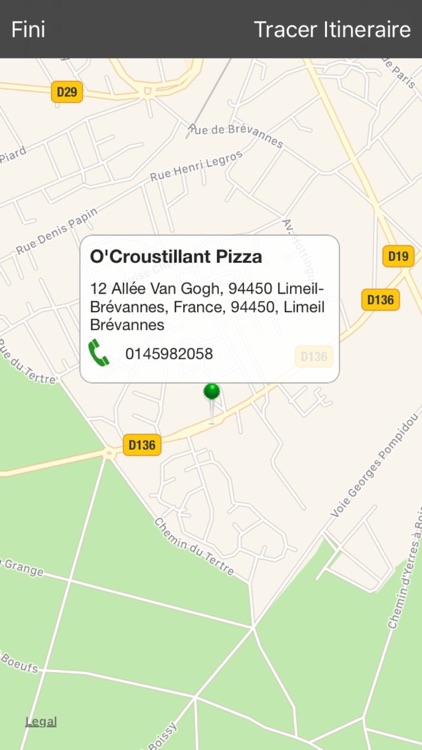 O'Croustillant Pizza