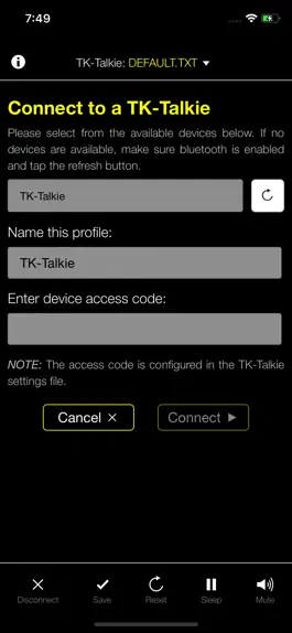 Game screenshot TK-Talkie V2 apk