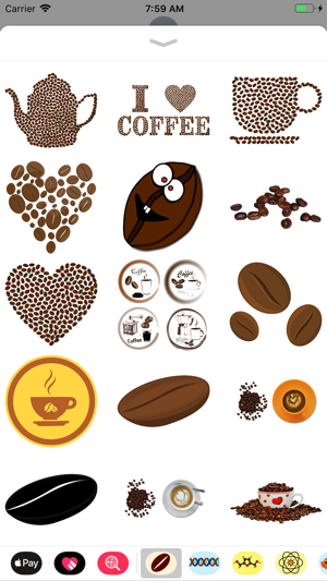 Coffee Bean Stickers(圖1)-速報App