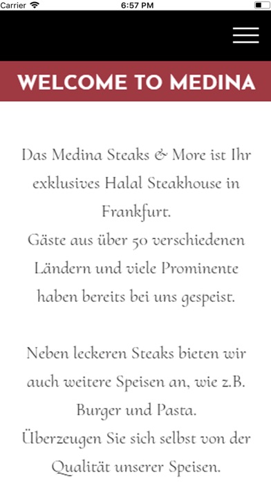 Medina Steak screenshot 3