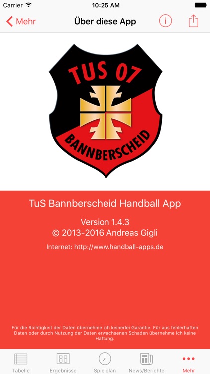 TuS Bannberscheid 07 Handball screenshot-3