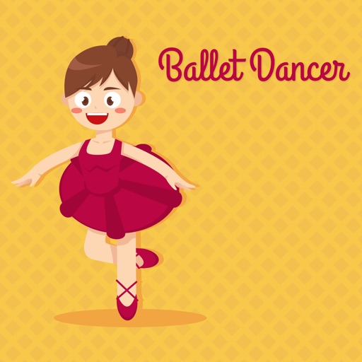 Cute Ballet Girls Stickers iOS App