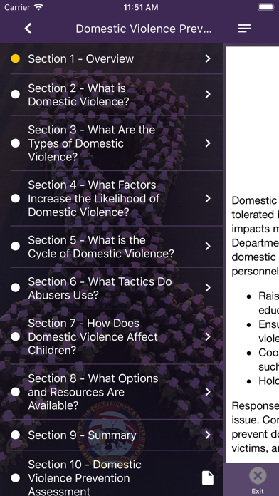 How to cancel & delete Domestic Violence Prevention from iphone & ipad 3
