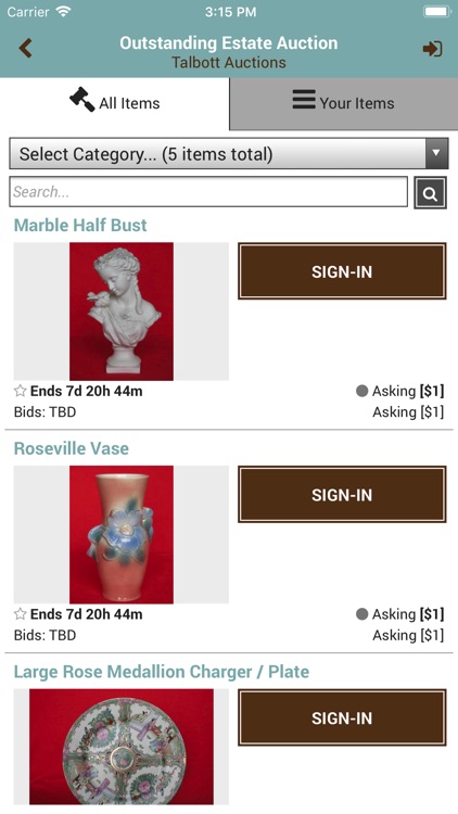 Talbott Auctions screenshot-3