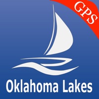 Oklahoma Lacs Carte Nautique pour PC