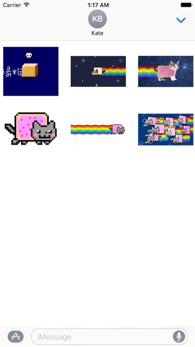 download Animated Cute Nyan Cat Sticker apps 0