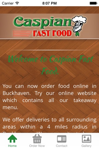 Caspian Fast Food screenshot 2