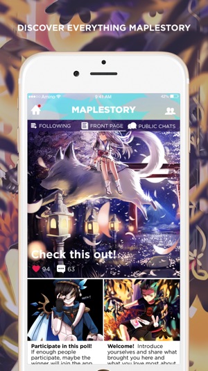 Amino for MapleStory(圖1)-速報App