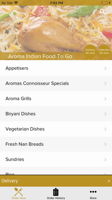 How to cancel & delete Aroma Indian Food To Go from iphone & ipad 2