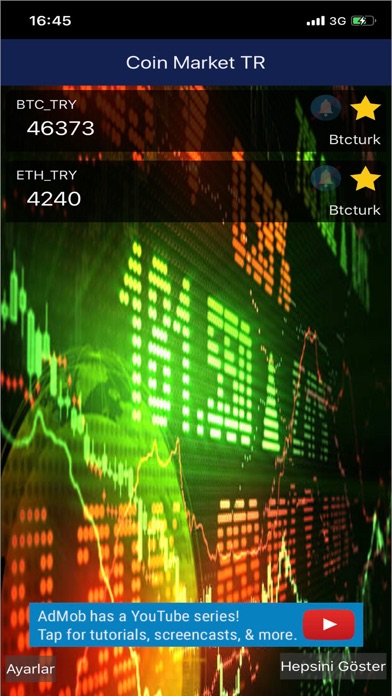 Bitcoin Market Canlı Borsa TR screenshot 4