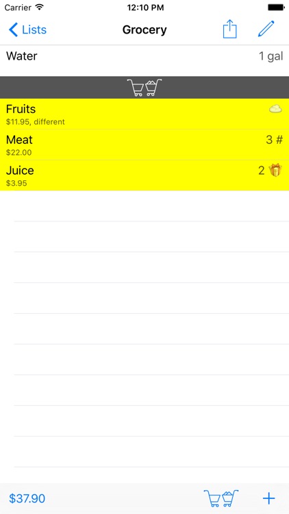 List 1# Shopping list screenshot-3