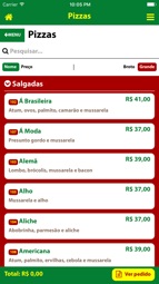 Pizzarella Pizzaria Esfiharia Captura de tela 3