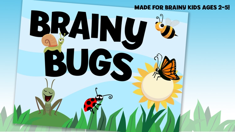 Brainy Bugs: Preschool Games screenshot-4