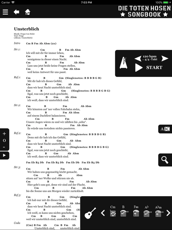 Die Toten Hosen Songbook Appのおすすめ画像3
