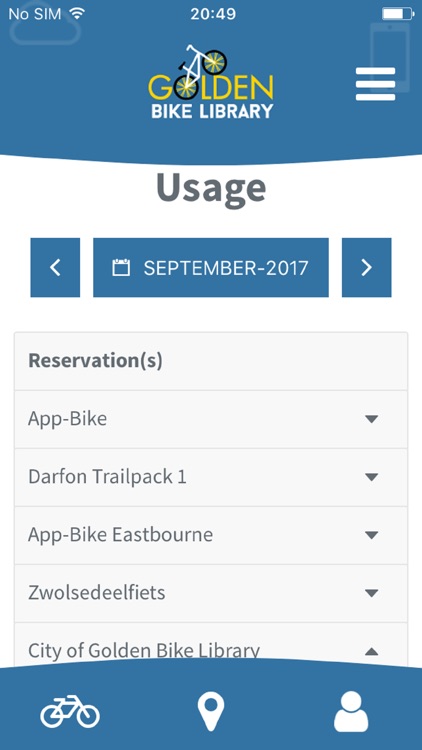 Golden Bike Library Bike Share screenshot-3