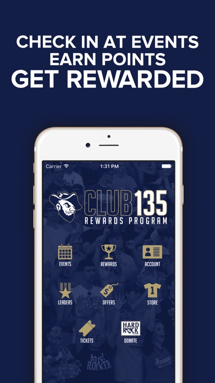 CLUB 135 REWARDS PROGRAM