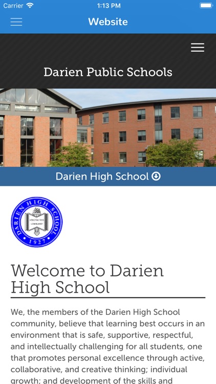 Darien High School screenshot-4