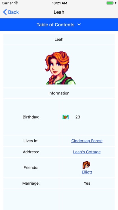 Mobile Wiki for Stardew Valley screenshot 4