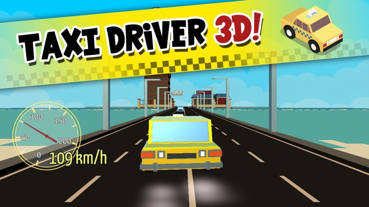 Taxi driver 3D car simulator