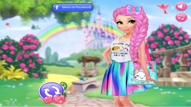 Modern Princess Rainbow Trends screenshot-7