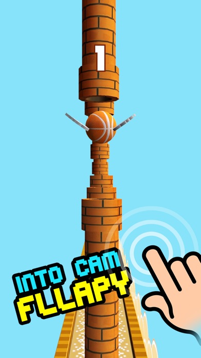 Basketball flappy don't hit screenshot 4