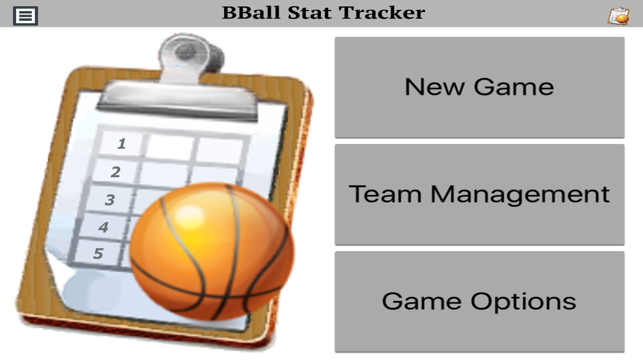 BBall Stat Tracker