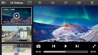 Videon - Video Camera with Zoom and Editor Screenshot 3