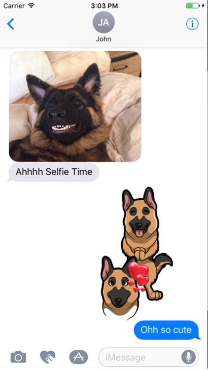 German shepherd Dog emojis