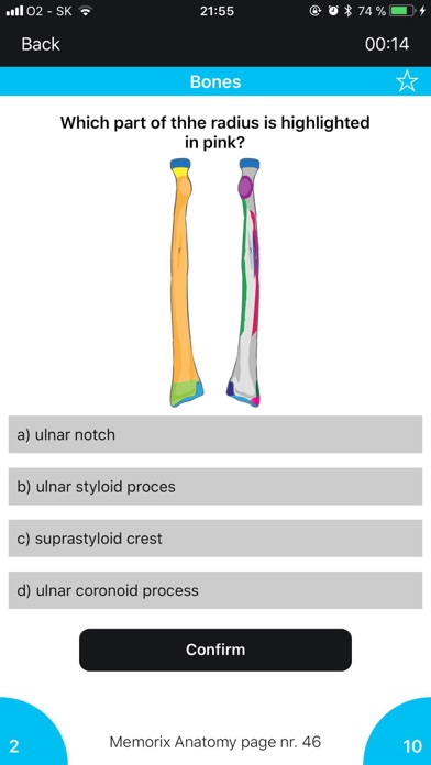 Memorix Anatomy QUIZ screenshot 3