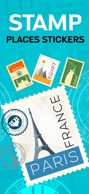 Famous Landmark Stamp Stickers(圖1)-速報App