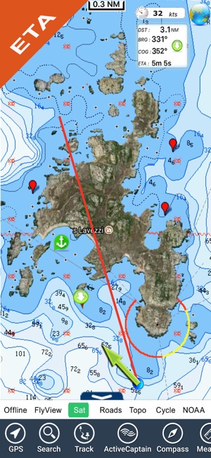 Mediterranean Sea GPS Charts(圖3)-速報App