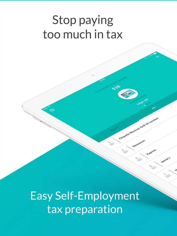 1Tap Receipts: Invoice & Receipt Scanner plus Tax Calculator & Sole Trader Finances Tracker for Self Employment Accounting screenshot