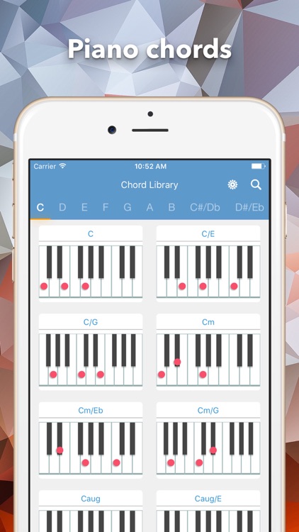 Chord Library - Guitar, Ukulele And Piano Chord screenshot-4