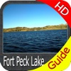 Fort Peck lake - Montana GPS HD fishing charts