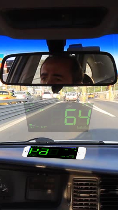 Speedmeter mph digital display screenshot 4
