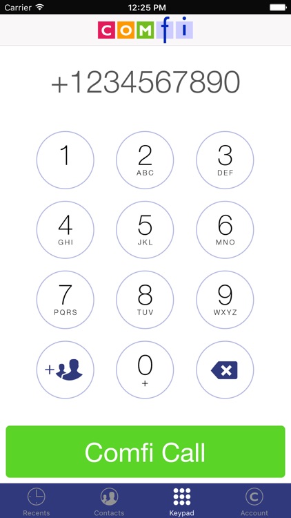 Comfi Cheap International Call