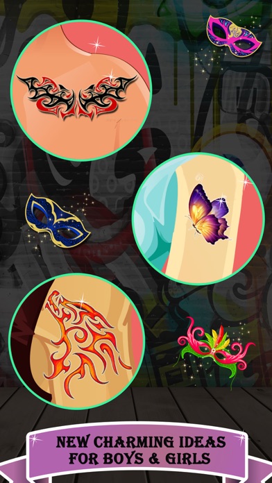 Colorful Tattoo Maker Party screenshot 4