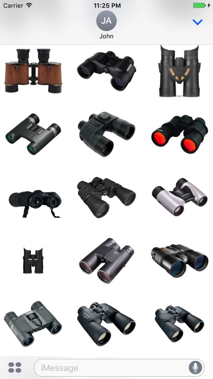 Binocular Stickers