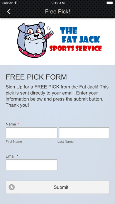 Fat Jacks Sports Picks screenshot 3