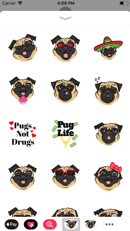 Pugoji Pug Stickers