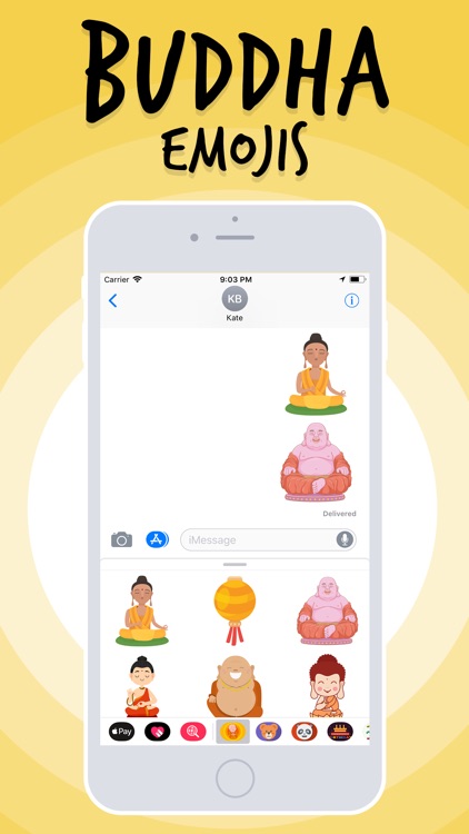 Buddha Emojis screenshot-3