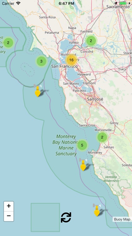 Buoy Map