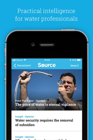 The Source Water Magazine screenshot 2