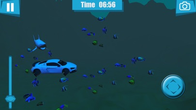 Water Car Driving Sim 3D : Angry Shark Attack screenshot 3