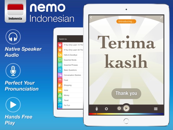 Indonesian by Nemo iPad Indonesian by Nemo iPad