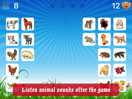 Farm Flip - Match Animal Pairsのおすすめ画像4