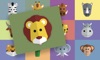 Wild Animals — See, hear & click the animals. For babies & kids aged 0-3 years.