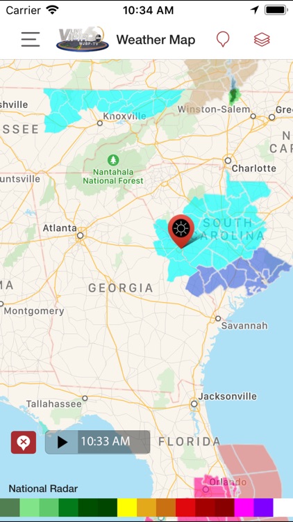 WJBF Vipir 6 Radar screenshot-3