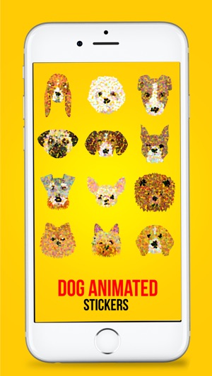 Animated Dotted Dog Stickers(圖3)-速報App